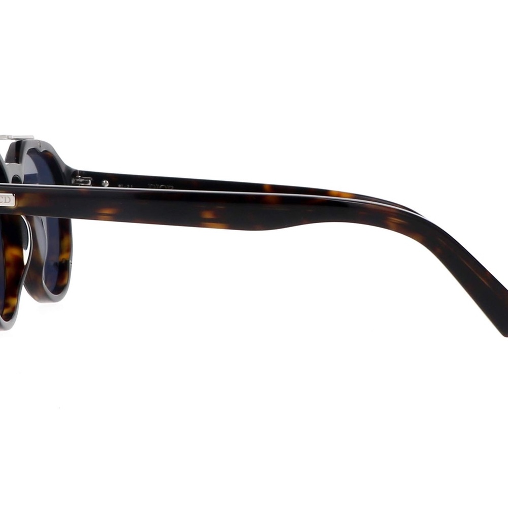 Dior Blacksuit RI Men’s Sunglasses - Tortoise Brown with Blue lenses - Picture 3 of 7